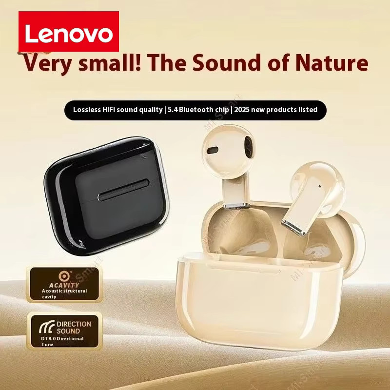 Lenovo Pro 5s In-Ear Bluetooth Kopfhörer mit Geräuschunterdrückung und Mikrofon in Weiß - Bild 2