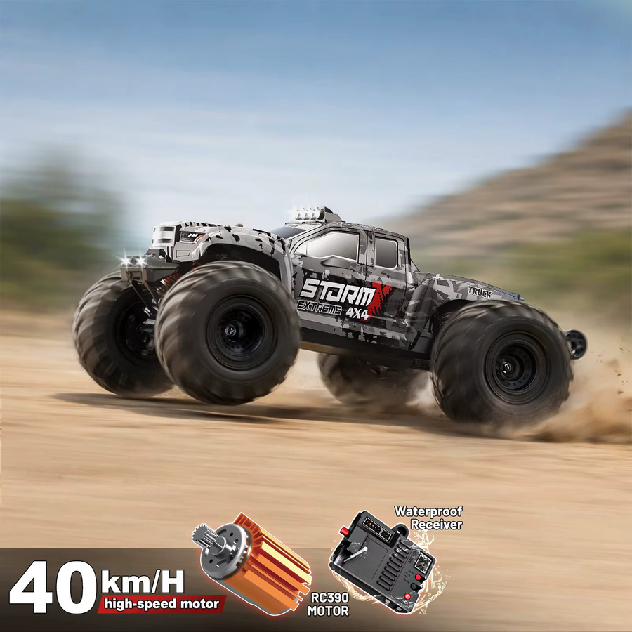 Womaqu HS14301 RC Auto, 1:14, 4WD Offroad RC Truck, ferngesteuert, ab 14 Jahren - Bild 5