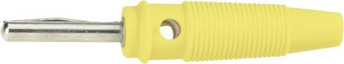 BKL Electronic Bananenstecker 072151-P gerade Gelb mit 4mm Stift Durchmesser - Bild 1