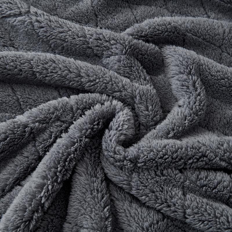 BC Pet Supplies Kratzfester Plüsch-Sofaüberwurf, verdickter Winter-Sofaüberwurf, B/B: 180 x 130 cm - Bild 1