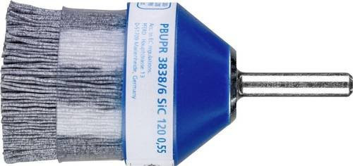 PFERD TOOLS Composite Pinselbürste PBUPR in Blau mit SiC-Filament, Korn 120 - Bild 1