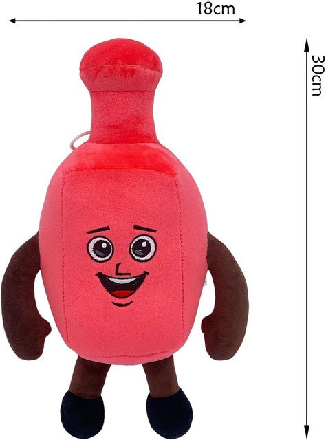 Yiran toy Steal A Brainrot Sammy Jandel Erdbeer Elefant, Plüschtier, ab 3 Jahren - Bild 1
