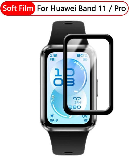Displayschutzfolie Huawei Band 11 11 Pro, transparent, Unisex - Bild 1