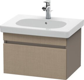 Duravit Waschtischunterschrank DuraStyle in Beige, B: 60 cm, T: 45,3 cm, H: 39,8 cm, wandhängend mit 1 Auszug - Bild 1