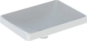 Geberit Einbauwaschtisch VariForm aus Keramik, Farbe: Weiß, B/T: 55 x 40 cm - Bild 1