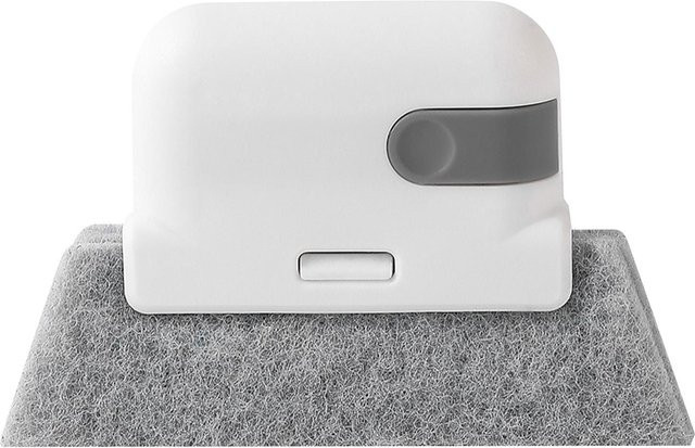 OutsideWorld 2-in-1 Fensternut-Reinigungsbürste mit abnehmbarem Kopf in Weiß - Bild 1