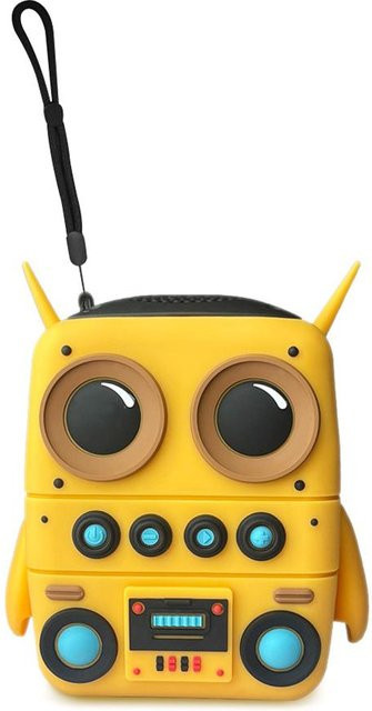 Tragbarer kabelloser Cartoon Bluetooth Lautsprecher mit Stereo Sound und Wasserdichtfunktion von Elestagequipment in Gelb - Bild 1