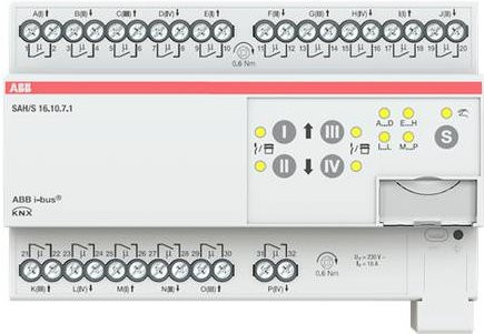 ABB Schalt- und Jalousieaktor SAH/S16.10.7.1 in Weiß - Bild 1