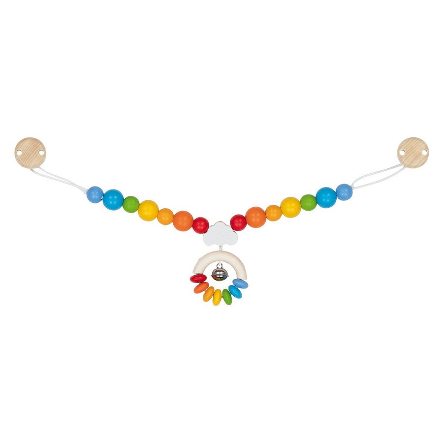 Goki Kinderwagenkette, Regenbogen, Holz, Bunt / Mehrfarbig - Bild 1