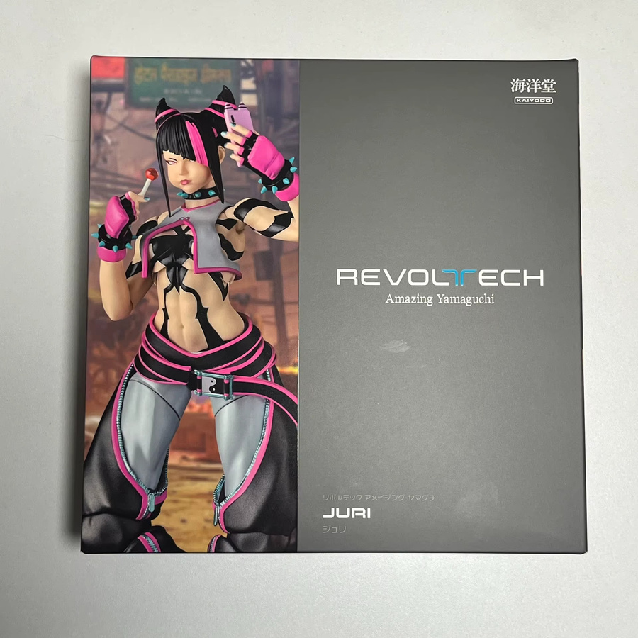 KAIYODO Street Fighter 6 Chun-Li, Bewegliche Modellfiguren, Revoltech AMAZING YAMAGUCHI - Bild 1