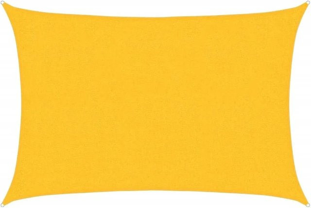 Furnicato Sonnensegel Rechteckig Gelb aus HDPE, B x T: 200 x 300 cm - Bild 1
