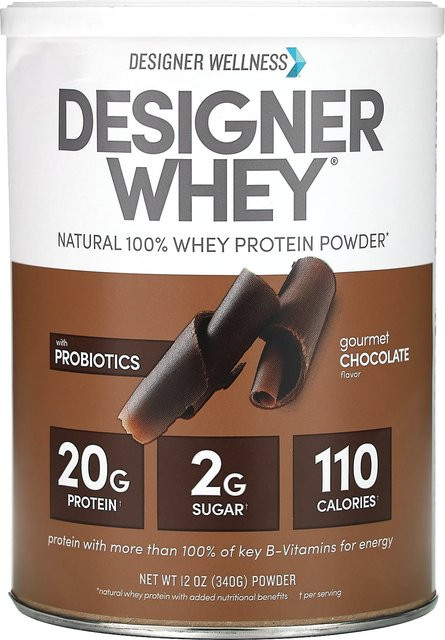 Designer Wellness Designer Whey Molkenproteinpulver Gourmet-Schokolade 340 g - Bild 1