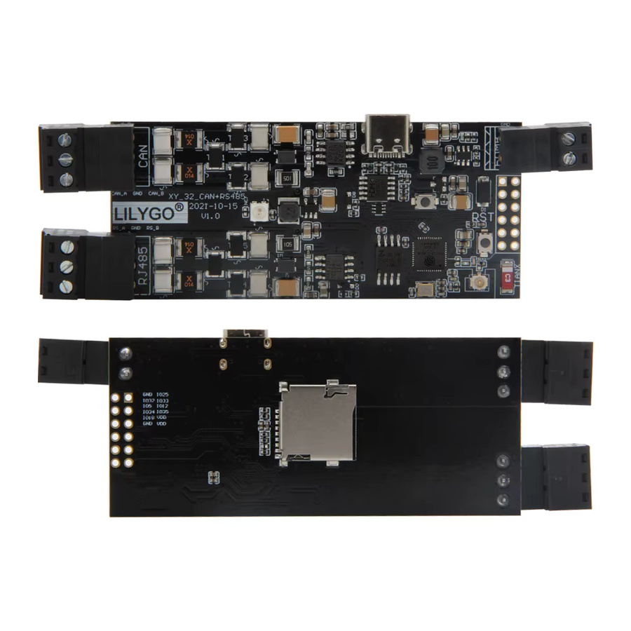 LILYGO T-CAN485 ESP32 Industrielles Steuerungsmodul mit RS-485, TF-Karte, WiFi und Bluetooth in Schwarz und Multicolour - Bild 2
