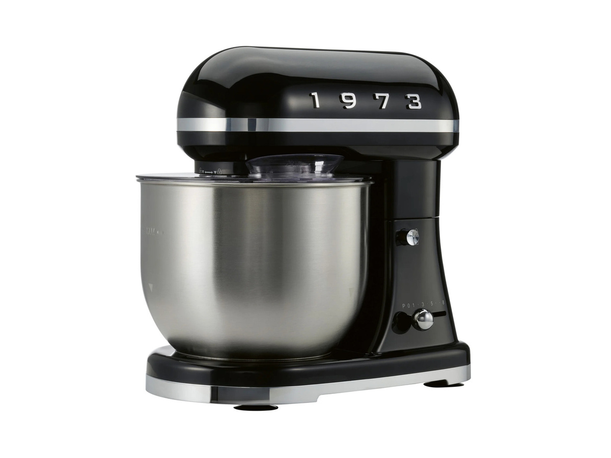 SILVERCREST Küchenmaschine SKML 600 D2 in Schwarz mit Edelstahlkomponenten - Bild 3