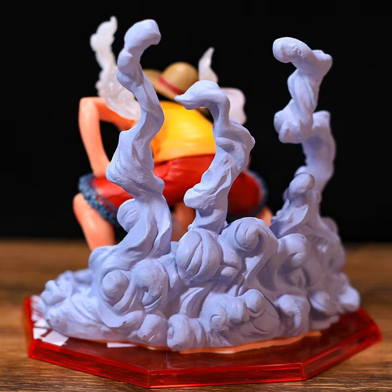 Bandai One Piece Luffy Second Gear, PVC-Puppe, Einzelfigur - Bild 3