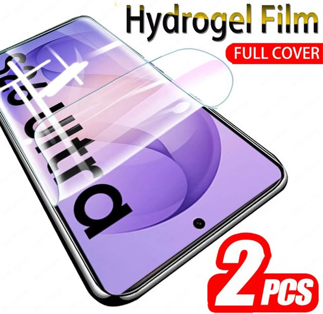 Hydrogel Displayschutzfolie für Samsung Galaxy S26 Ultra, S25 Plus, S24, S23, S22, S21, S20 FE 5G, transparent - Bild 1