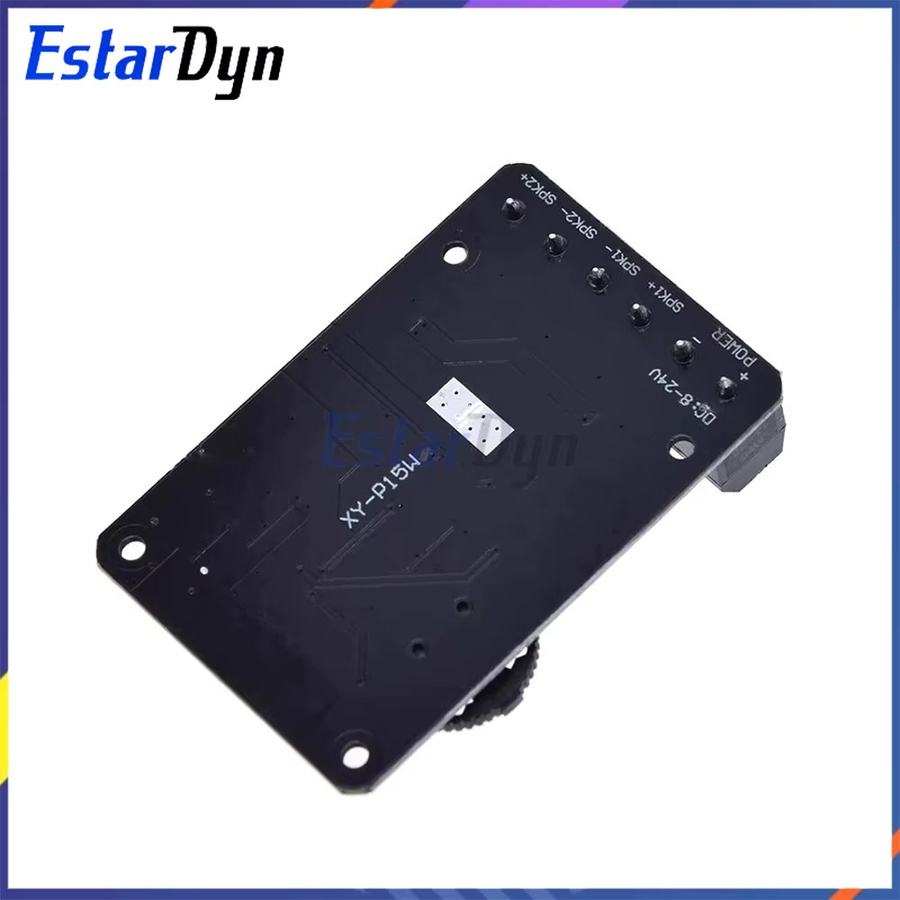 Estardyn XY-P15W Bluetooth 5.0 Verstärkerplatine mit 20Wx2 Stereo-Ausgang und Wärmeableitung in Schwarz - Bild 2