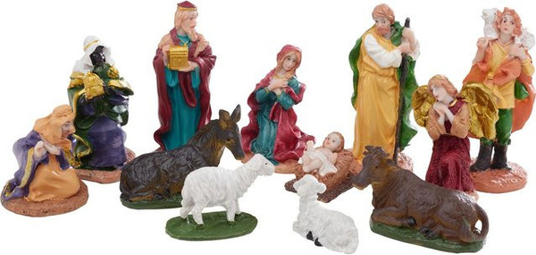 VBS Krippenfiguren Galiläa aus Polyresin in Multicolor für die Weihnachtszeit
