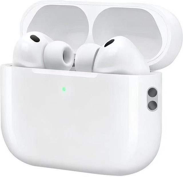 YurKem Pro 3 TWS Gaming Bluetooth 5.0 Kopfhörer mit GPS-Positionierung und kabellosem Laden in Weiß für iOS und Android - Bild 1