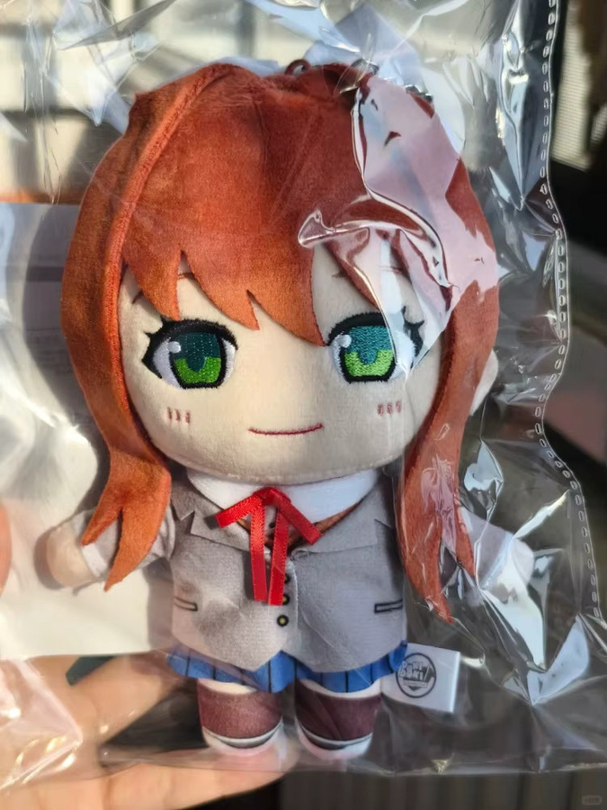 Bandai Doki Doki Literature Club Natsuki Yuri Monica Sayori Plüschfigur, Plüsch / Textil - Bild 5