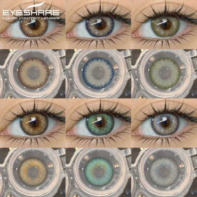 EYESHARE Kontaktlinsen, Bali-Grau, Unisex, jährlich - Bild 1