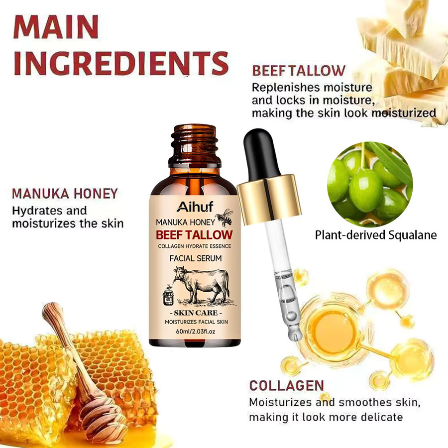 SEYHZE Honey Cow Fat Essence Creme mit Kollagen, Gesichtspflege - Bild 2