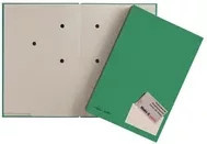 PAGNA Unterschriftenmappe Displaybook für A4 in Grau und Grün - Bild 1