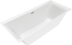 Villeroy & Boch Badewanne Subway 3.0 Duo Rechteck aus Mineralguss, Farbe: Stone White, B/T/H: 170 x 75 x 48 cm - Bild 1