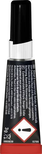Pattex Classic Sekundenkleber flüssig, farblos, 3 g - Bild 1