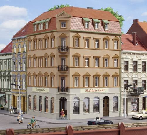 Auhagen Modellbau Eckhaus Schmidtstraße 10 im Maßstab H0 - Bild 1