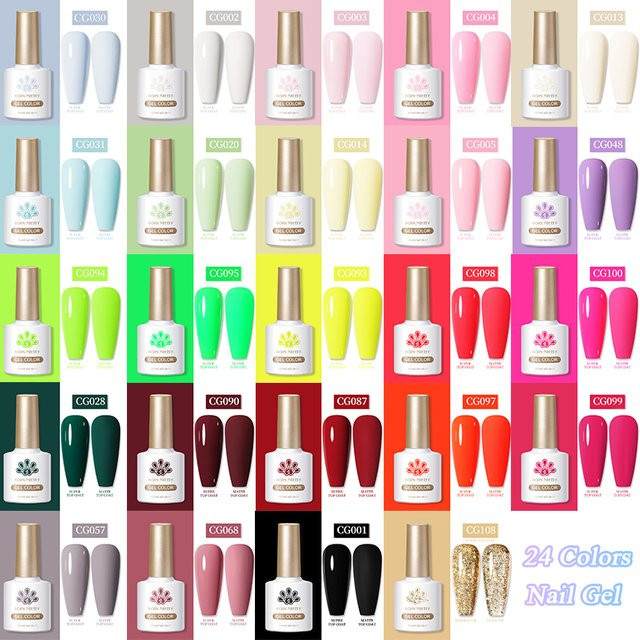 BORN PRETTY Nagel-Gel-Lack, 10 ml, glänzend - Bild 1