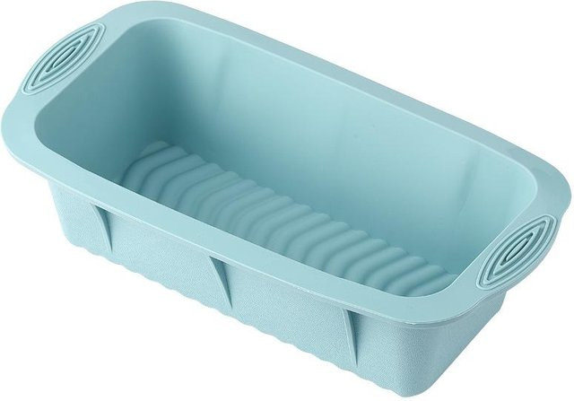 Antihaft Silikon Backform Rechteckig für Kuchen, Käsekuchen und Brot, Spülmaschinenfest - Bild 1