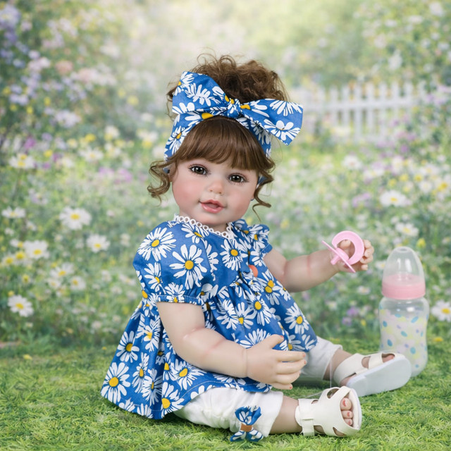 Ying Huan Mei Sweet Daisy Dreams Reborn Kleinkindpuppe, ab 3 Jahre - Bild 1