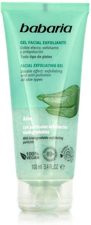 Babaria Aloe Vera Gesichtspeeling Gel, 100 ml, Unisex