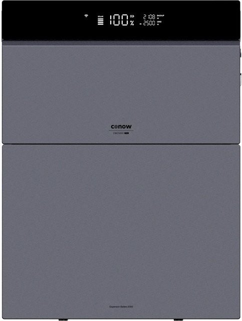 Conow Tuya CBE2000 PRO All In One Solarspeicher in Grau mit 1x 5.0 kWh Zusatzakku - Bild 1
