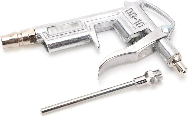 TOMTOP Luftblaspistole aus Aluminiumlegierung und Edelstahl in Silber als pneumatisches Hochdruck-Reinigungswerkzeug - Bild 1