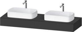 Duravit Konsole Qatego in Grau mit B/T/H: 160 x 55 x 17 cm - Bild 1