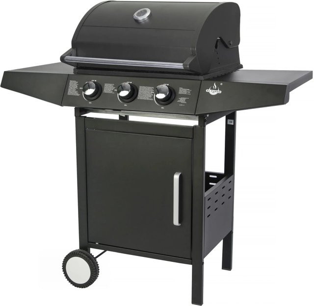 El Fuego Gasgrill San Angelo mit 3 Brennern, B/T/H: 109,6 x 110,5 x 53 cm - Bild 1