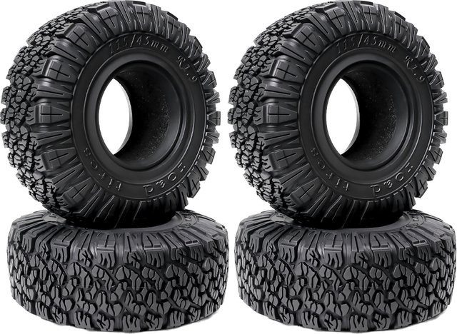 Wonder rc Crawler Reifen, 1/10, Schwarz - Bild 1