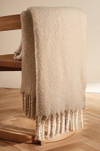 Jotex SARA Decke Beige B/T: 130 x 170 cm - Bild 1