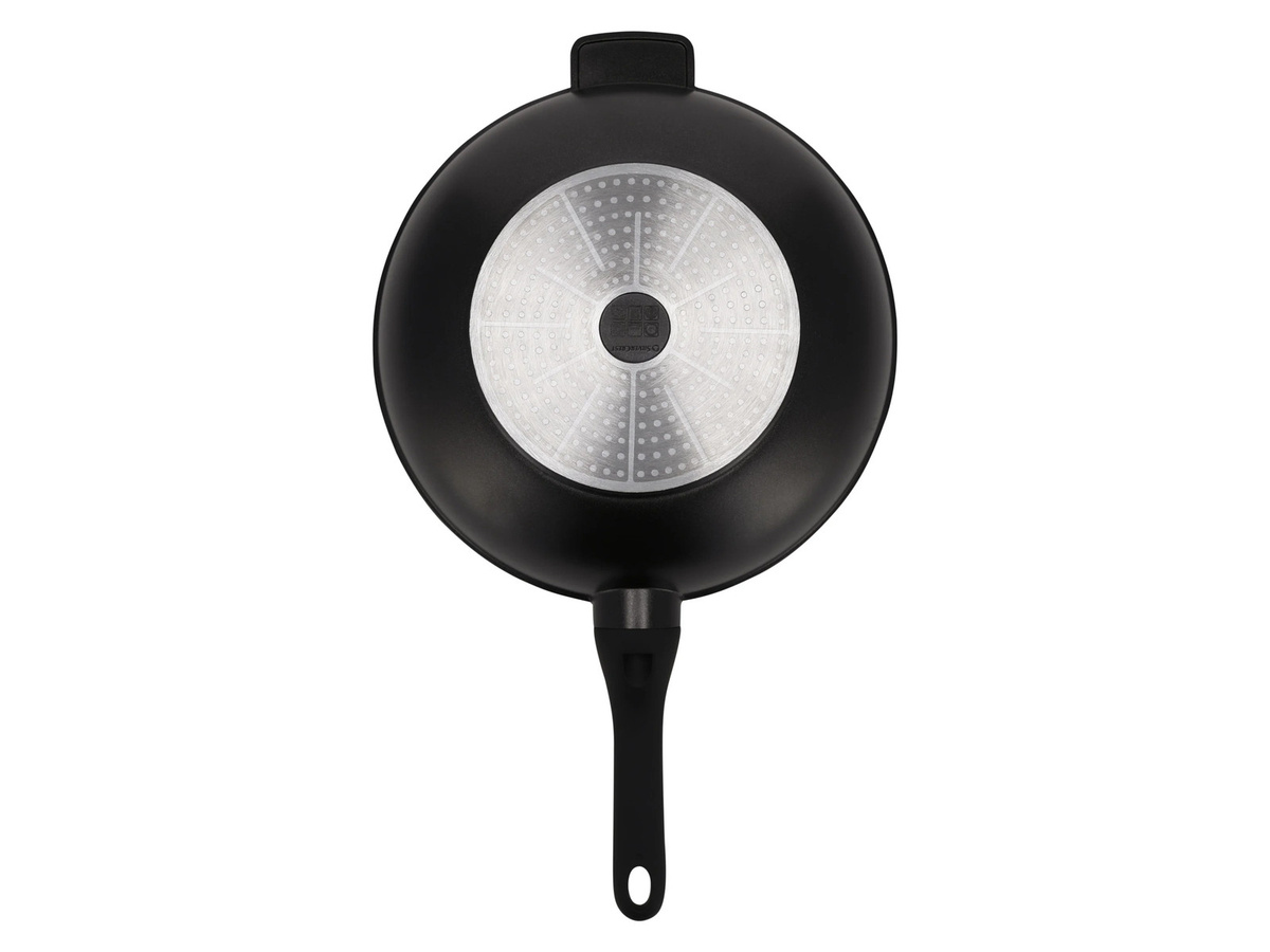 SILVERCREST Aluguss-Wok mit Antihaftbeschichtung in Schwarz, Durchmesser: 32 cm - Bild 3
