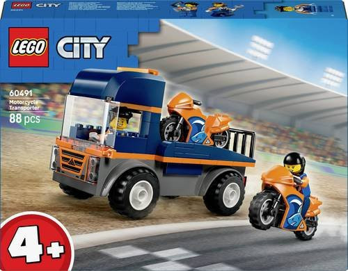 LEGO City Motorradtransporter Konstruktionsspielzeug - Bild 1