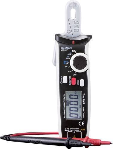 VOLTCRAFT VC-337 Digitale Stromzange in Weiß, CAT III 300 V und CAT II 600V mit 4000 Counts - Bild 1