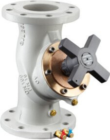 Oventrop Strv. Hydrocontrol MFC DN 65, PN 16, mit integriertem Messblatt aus Grauguss, Grau - Bild 1
