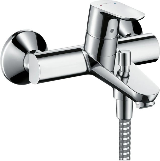Hansgrohe Focus Einhebel-Wannenarmatur Aufputz in Chrom - Bild 1