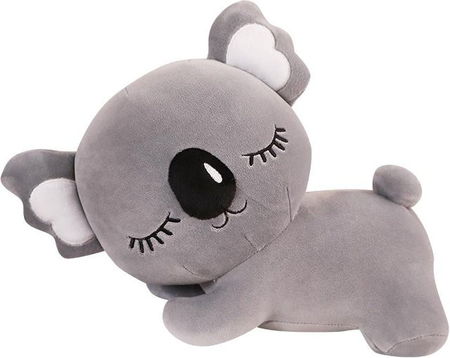 Yiran Health & Beauty Koala-Plüschtier, Stoffpuppe, Grau, 35cm - Bild 1