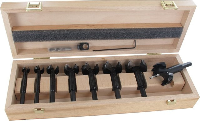 FAMAG Bormax 2,0 prima Staketenbohrersatz 8-teilig in Schwarz mit Durchmessern von 15,20, 25, 30, 35, 40, 45 und 50 mm - Bild 1