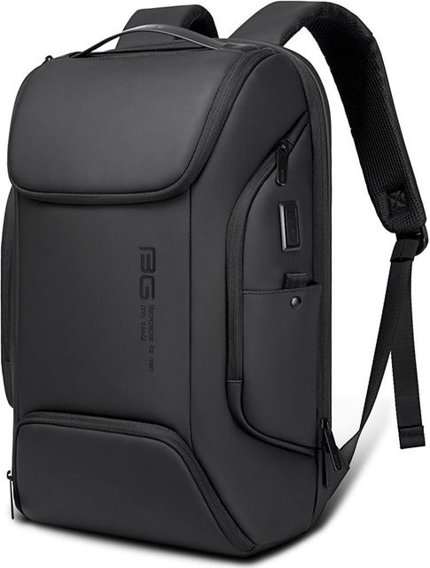 BANGE Smarter Business-Rucksack mit USB-Ladeanschluss für 15,6 Zoll Laptops, wasserdicht, schwarz, B/T/H: 47 x 30 x 16 cm - Bild 1