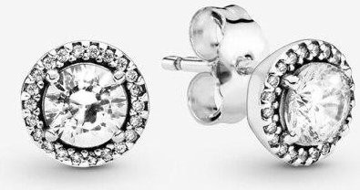 YIRAN Jewelry Ohrstecker 925 Silber, Gold, Zirkonia, Damen - Bild 1