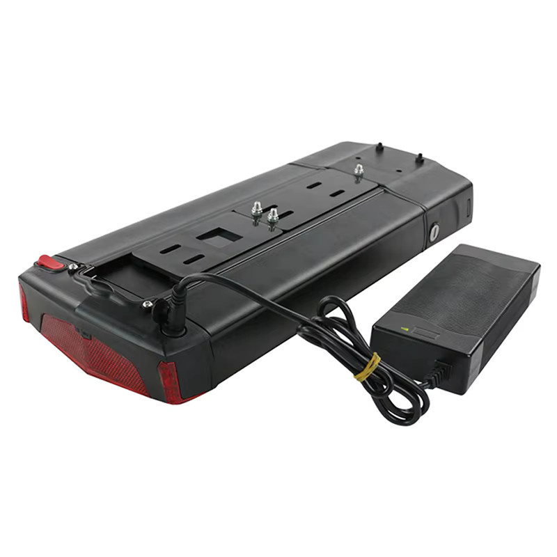 LG/DC 18650 E-Bike Akku mit Gepäckträger in Schwarz für Bafang Motoren von 250 W bis 1000 W - Bild 2